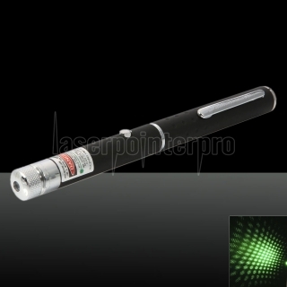 1mw 532nm fascio verde chiaro Starry Sky & Single-point Laser Pointer Pen Nero