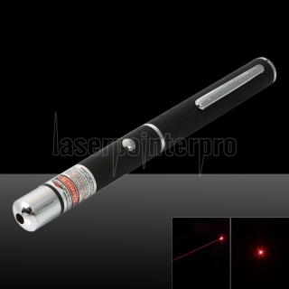 650nm 1mw Red Laser Beam Single-point Laser Pointer Pen Black