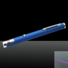 100mw 405nm Roxo Laser Beam Laser Pointer Pen USB com cabo azul