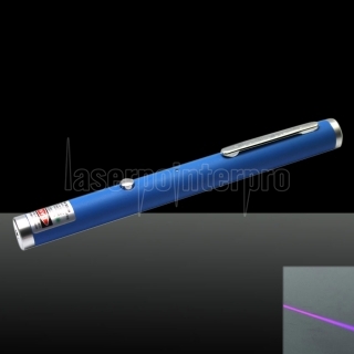 5mw 405nm Roxo Laser Beam Laser Pointer Pen USB com cabo azul