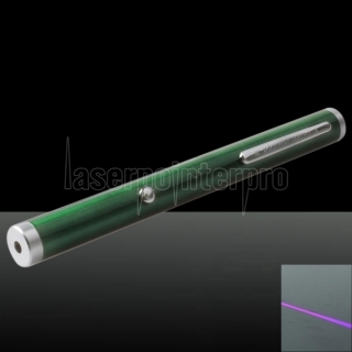 5-en-1 100mW 405nm Violet faisceau laser USB Pen pointeur laser avec un câble USB et Laser vert Heads