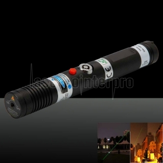 3000mW Handheld Separate Crystal High Power Green Light Laser Pointer Pen Black