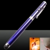 LT-DW 5mW 650nm 4-in-1 Multi-functional Two-mode Laser Pointer Pen Blue
