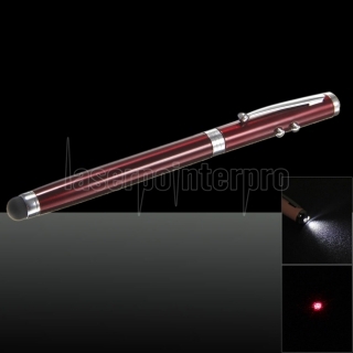 LT-DW 4 in 1 Laser 1mW raggio laser rosso Pointer Pen Red