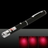 1MW 650nm Starry Padrão Red Light Nu Laser Pointer Pen Preto