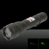 150mW 532nm Powerful Rechargeable Tailcap Switch Laser Pointer Pen with Charger Black