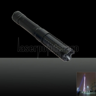 LT-08890LGF 2000mw 450nm azul puro Rayo de luz de múltiples funciones recargable lápiz puntero láser Conjunto Negro