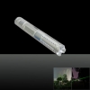 200mW 532nm feixe de luz separada Laser de cristal Pointer Pen Kit de prata