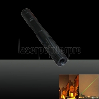 2000mw 532nm Green Beam Light Dot Light Style Separated Crystal Rechargeable Laser Pointer Pen Set Black