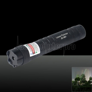 LT-81 500mw 532nm Green Beam Light Single Dot Style Stretchable Adjustable Focus Rechargeable Laser Pointer Pen Black
