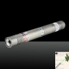200mW 520nm faisceau vert IPX8 plongée sous-marine d'argent stylo pointeur laser