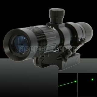 100mW 532nm Vert Poutre Lumière Point Unique Style Zoomable Pointeur Laser Étanche