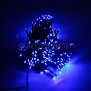 MarSwell 200 LED blaues Licht Solar Weihnachten Dekorative wasserdichte Schnur-Licht