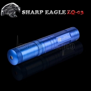 SHARP EAGLE ZQ-03 100mW 532nm Starry Sky Estilo Green Light Laser alumínio impermeável Blue Sword