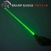SHARP EAGLE ZQ-LA-05 500mW 532nm Sternenhimmel-Beleuchtung Muster-Grün-Licht-Aluminium-Laser-Zeiger-Zigarette & Streichholz 