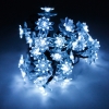 MarSwell 30-LED kühlen Lotus Form weißes Licht Weihnachten Solar-LED-Schnur-Licht