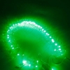 5M-50L-4.5V-3W Silver Wire Battery Powered Ordinary String Lights without Fixed Shape Green