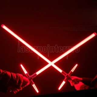 Simulation Star Wars Kreuz 47 "Lichtsoundeffekt-Art-rotes Licht-Metall-Laser-Schwert-Wein-Rot