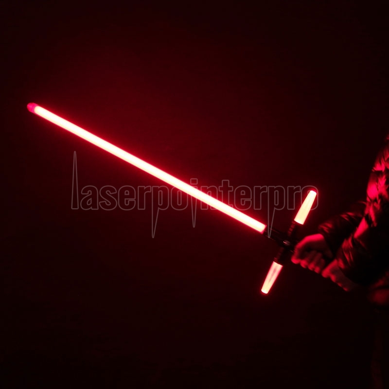 Simulación de Star Wars 47 "sable de luz de efectos de Estilo de la luz del metal Espada láser Negro - ES - Laserpointerpro