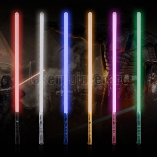 Newfashioned Sin Efecto de sonido 39 "Red Light Star Wars sable de luz láser Espada Negro