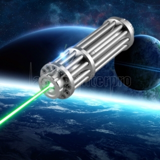 UKing ZQ-15LA 30000mW 532nm Penna puntatore laser verde Kit a punta singola Zoomable
