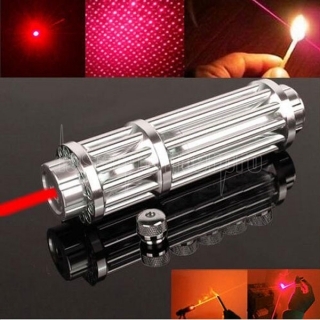 UKing ZQ-15HB 10000mW 650nm Kit stylo pointeur laser rouge Zoomable 5-en-1