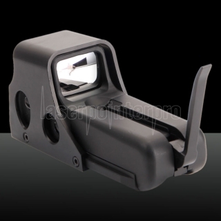 1X Optical Magnification Battery-operated Aluminum Alloy Graphic Sight Laser Sight Black