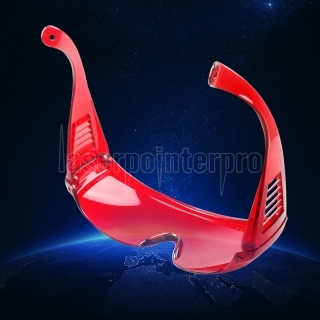 UKing ZQ-YJ01 520-532nm Verde Puntatore laser Occhi Occhiali protettivi Occhiali rossi