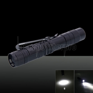 XPE-R3 LED 120LM Wasserdichte Mini Pen Style Taschenlampe Schwarz