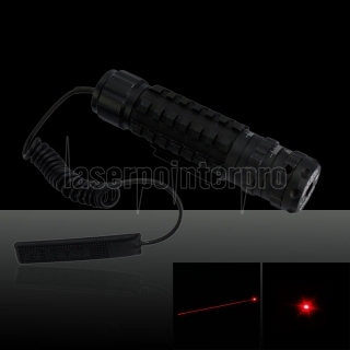 20mW 650nm roter Laser-Anblick mit Gewehr-Einfassung schwarz TS-E05 (mit einer Batterie 16340)