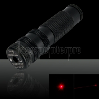 Mira a laser vermelha de 650mm 20mW com montagem de pistola preta TS-G07 (com uma bateria 16340)