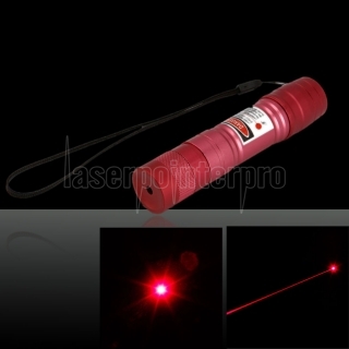 650nm 50mW ajustar enfoque puntero de láser rojo Pluma Negro (2010-tipo)