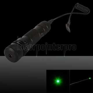 5mW 532nm Hat-shape Green Laser Sight with Gun Mount Black-ZT-A01