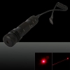 5mW 650nm Hat-shape Red Laser Sight with Gun Mount Black-ZT-A01
