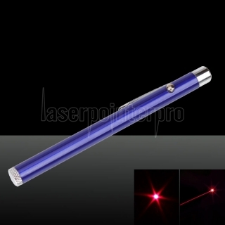 5mW 650nm puntero láser rojo de gran alcance Ultra Pluma Azul