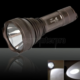 UItraFire CREE XM-LT6 LED 8W 1300 Lumen 5 lampe de poche mode gris
