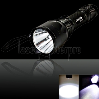 SuterFire C10 CREE XM-L T6 LED 950LM 5 mode de poche noir