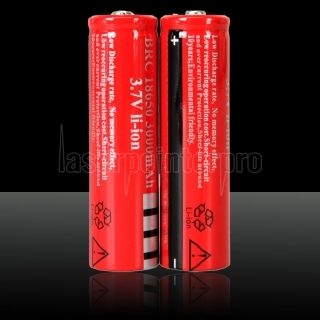 3.7V 3000mAh UltraFire 18650 Li-ion ricaricabile Red