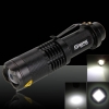 Sipik-SK98 CREE-T6 1000 Lumen 10W 3.7-4.2V 1LED 3Modess Fokus Wasserdichte Taschenlampe schwarz