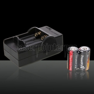 4.2V 600mAh Battery Charger with 2Pcs 16340 880mAH 3.7V Rechargeable Lithium Battery