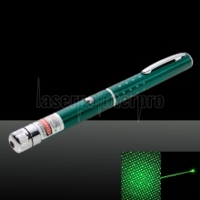 5mW Gypsophila Light Pattern professionnel pointeur laser vert vert