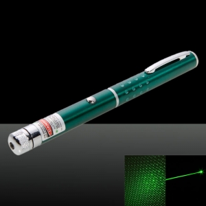50mW Profesional Gypsophila Light Pattern Green Laser Pointer Verde