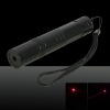 Red Light 100MW professionale puntatore laser con Box (CR123A Lithium Battery) nero