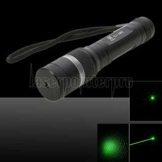 Pattern 5mW A85 Professional Gypsophila Green Light Stretchable Laser Pointer com Box (CR123A)