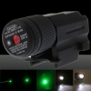 5MW 532nm verde mirino laser e torcia elettrica Combo c120-0002r nero