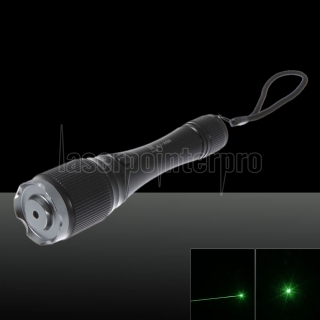 5mW LT-A88 532nm de longueur d'onde Laser Focus Pointer Flashlight Green Light (avec une boîte + One 18650 Batterie + Charge