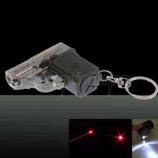 Puntero laser 5MW LT-811 haz de luz roja y Negro Luz LED