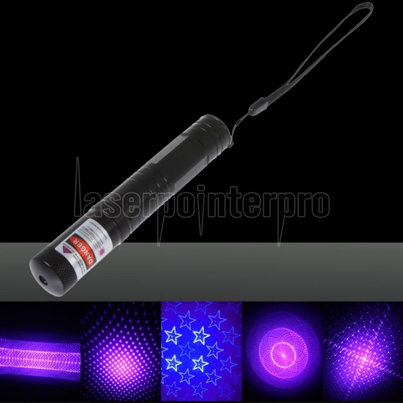 450nm 1mW Focus Dot Blue Light Laser Pointer Handheld Pen-style 