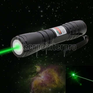 500mW Punktmuster grünes Licht ACC-Schaltung Laserpointer Schwarz