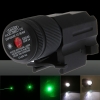 30MW 532nm verde mirino laser e torcia elettrica Combo c120-0002r nero